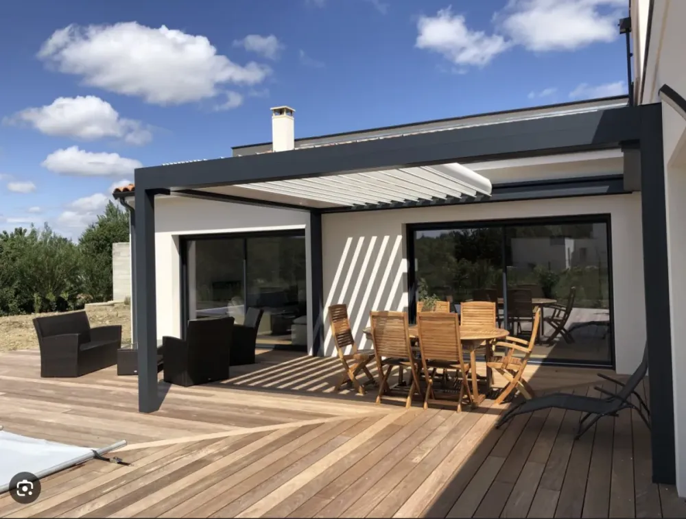 Pergola à Villemolaque